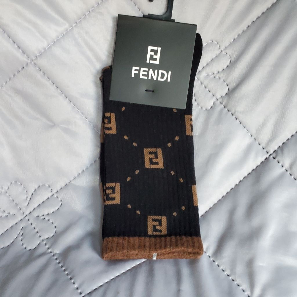 Got To Have Black and Brown Unisex Socks Women Size 7-9